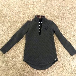 Quilted Marleylilly monogrammed top